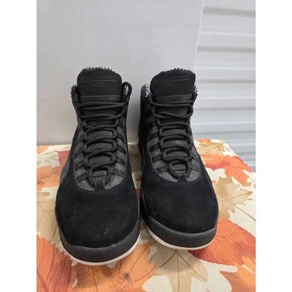 Size 13 - Air Jordan 10 Retro Stealth Men's Basketball Shoes - Picture 3 of 6